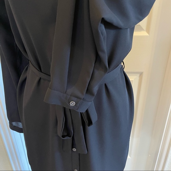 NWT Como Vintage Sheer Black Dress - XS - Picture 5 of 11